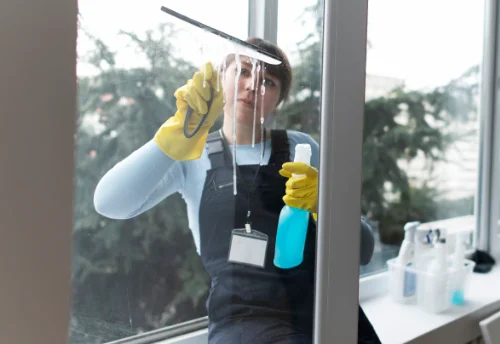 Nettoyage de vitres intérieures et extérieures à Biras